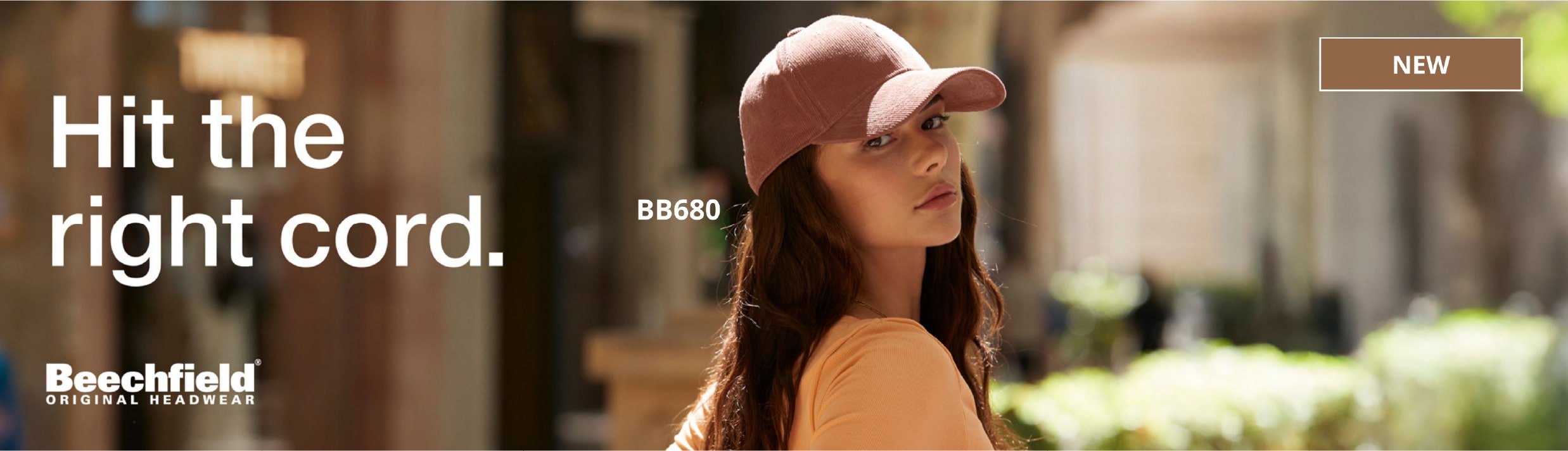 NEW Beechfield cord collection
